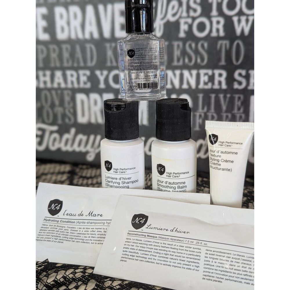 Number 4 N.4 Hair Product Bundle - 6 items total! NEW!